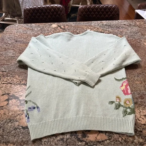 Vintage Susan Bristol Pastel Floral Cardigan - Picture 3 of 10